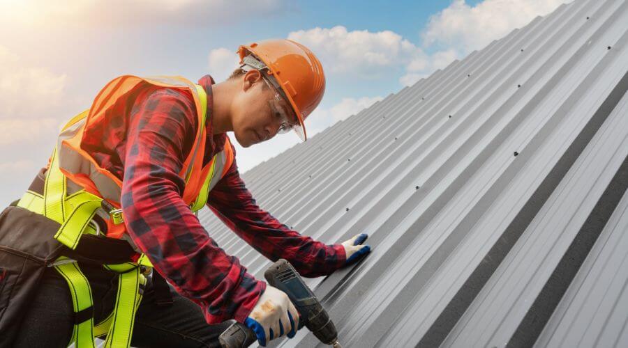Professional metal roof installation in Mount Morris, IL